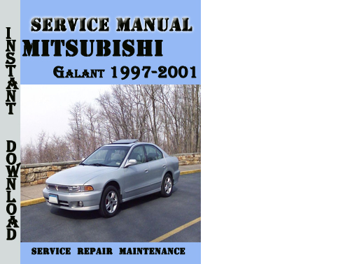 1989 1992 mitsubishi galant factory service manuals 2 volume set